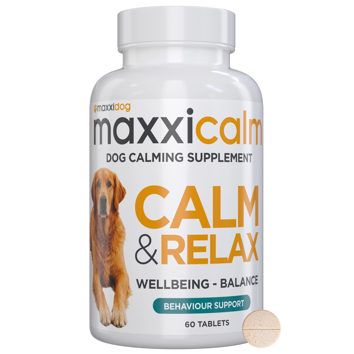 maxxicalm natural calming tablets for dogs