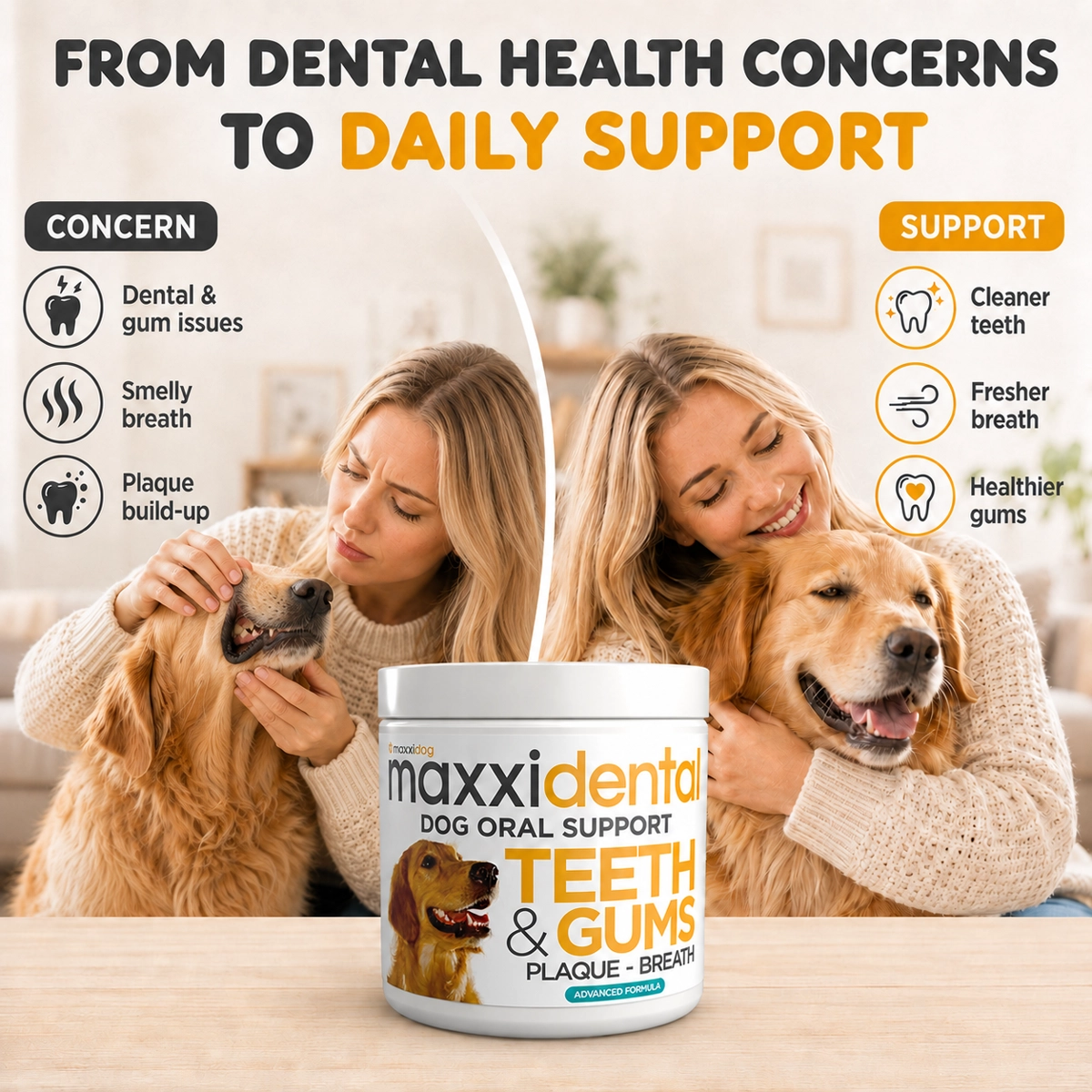 maxxiental canine dental supplment